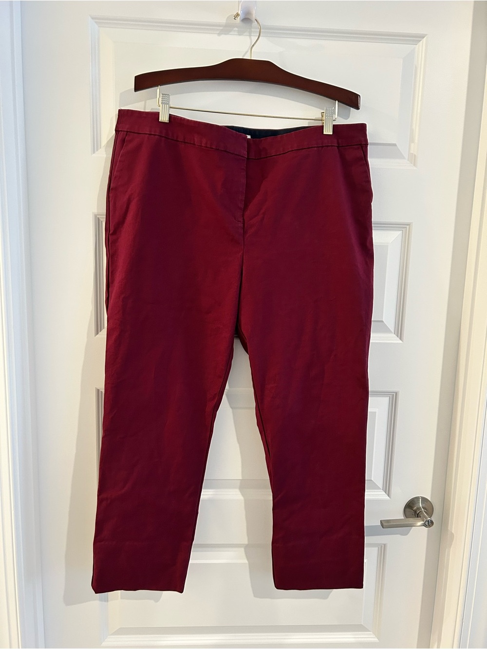 Boden Burgundy Pants Size 20 /22 L Long